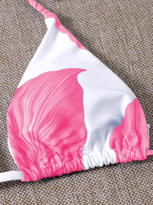 Adjustable Three-piece Bikini Straps Swimsuit Women - ROUTINE FASHION